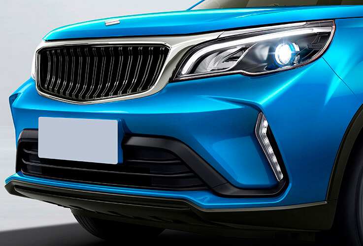 LIVAN ИКС3ПРО Хромированная решетка радиатора